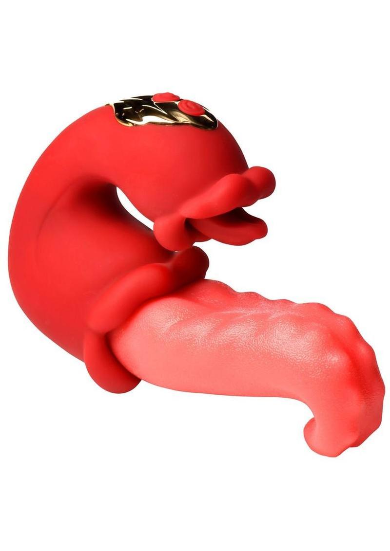 Lickgasm Lick Lasher Rechargeable Silicone Licking Vibrator