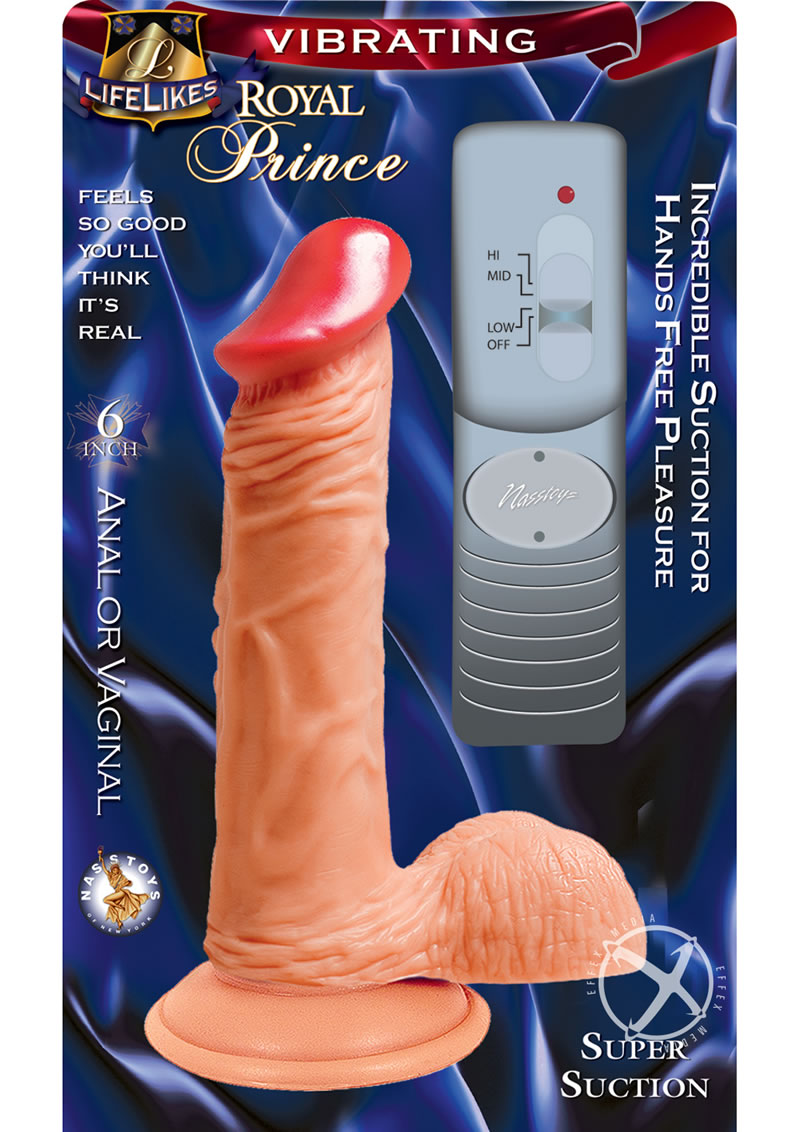 Lifelikes Vibrating Royal Prince Dildo