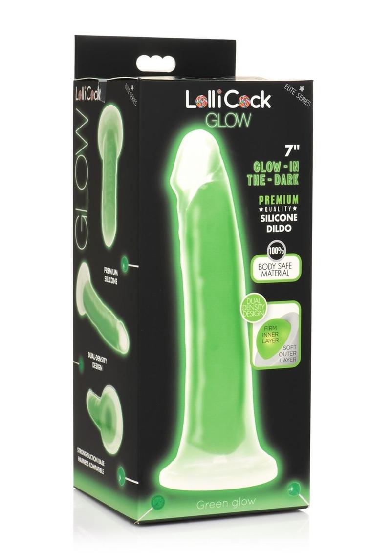Lollicock Glow In The Dark Silicone Dildo