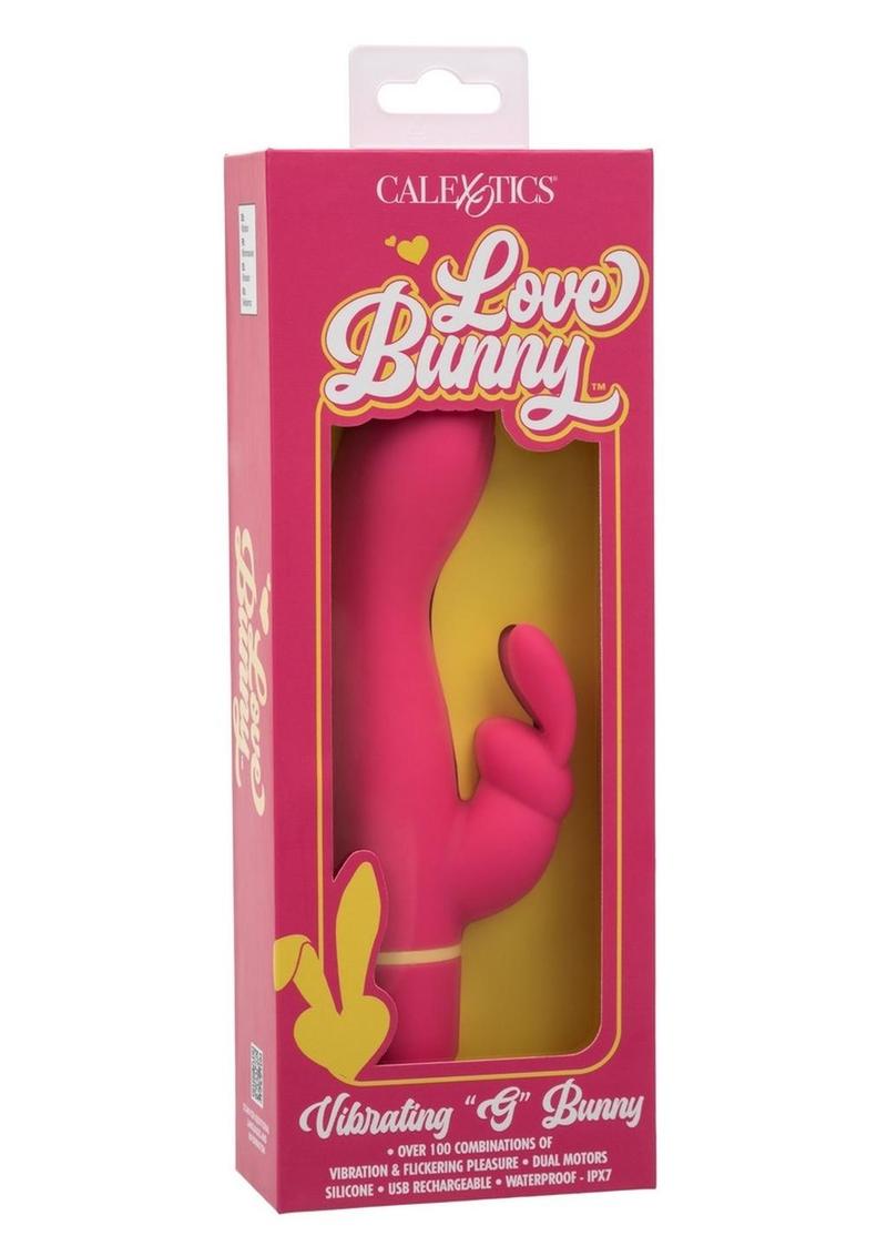 Love Bunny Vibrating G Bunny Rechargeable Silicone Rabbit Vibrator