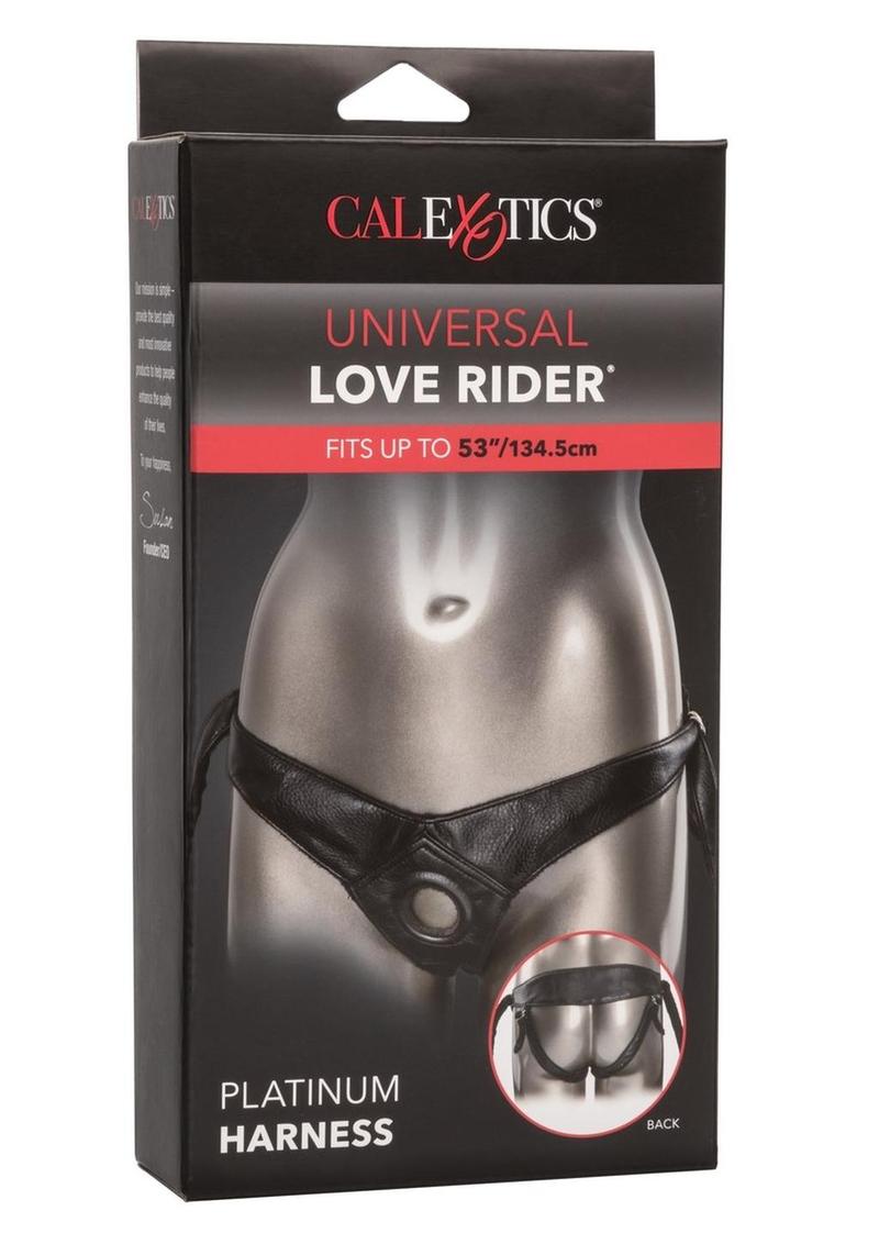 Love Rider Platinum Harness Strap-On