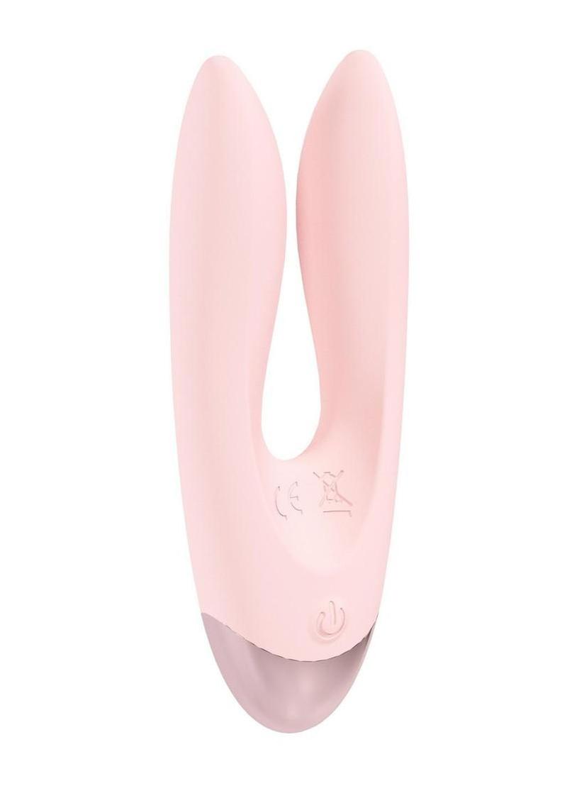 Loveline Amour 10 Function Dual Motor Silicone Rechargeable Vibrator