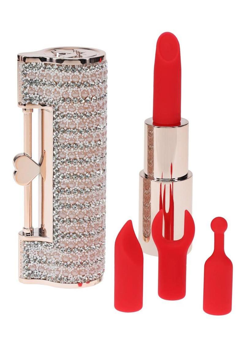 Loveline Angel Lipstick Rechargeable Silicone Vibrator