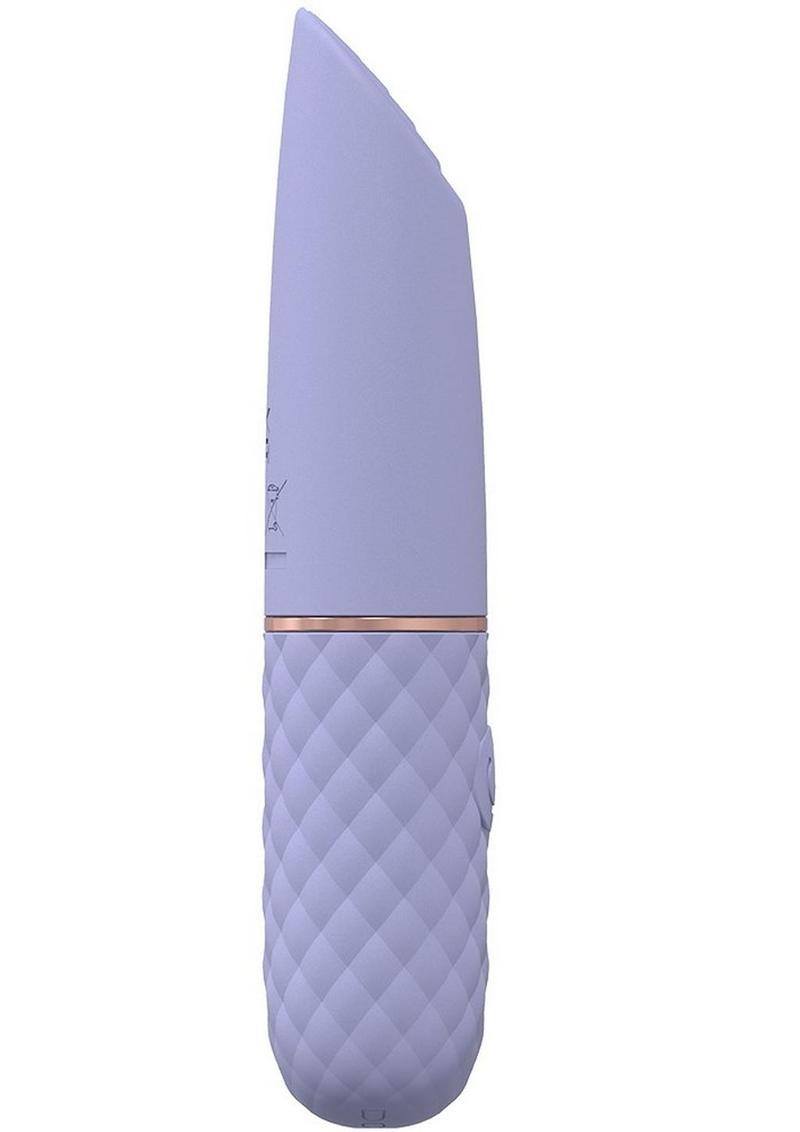 Loveline Beso Silicone Rechargeable 10 Speed Vibrating Mini Lipstick Vibe