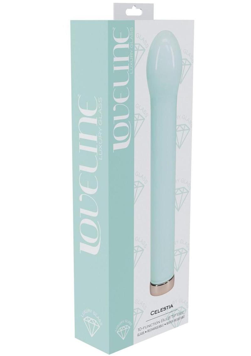 Loveline Celestia 10 Function Rechargeable Glass Bulb Tip Vibrator