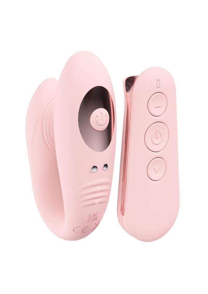 Loveline Charme Dual Motor Silicone Rechargeable Vibrator with Remote Control