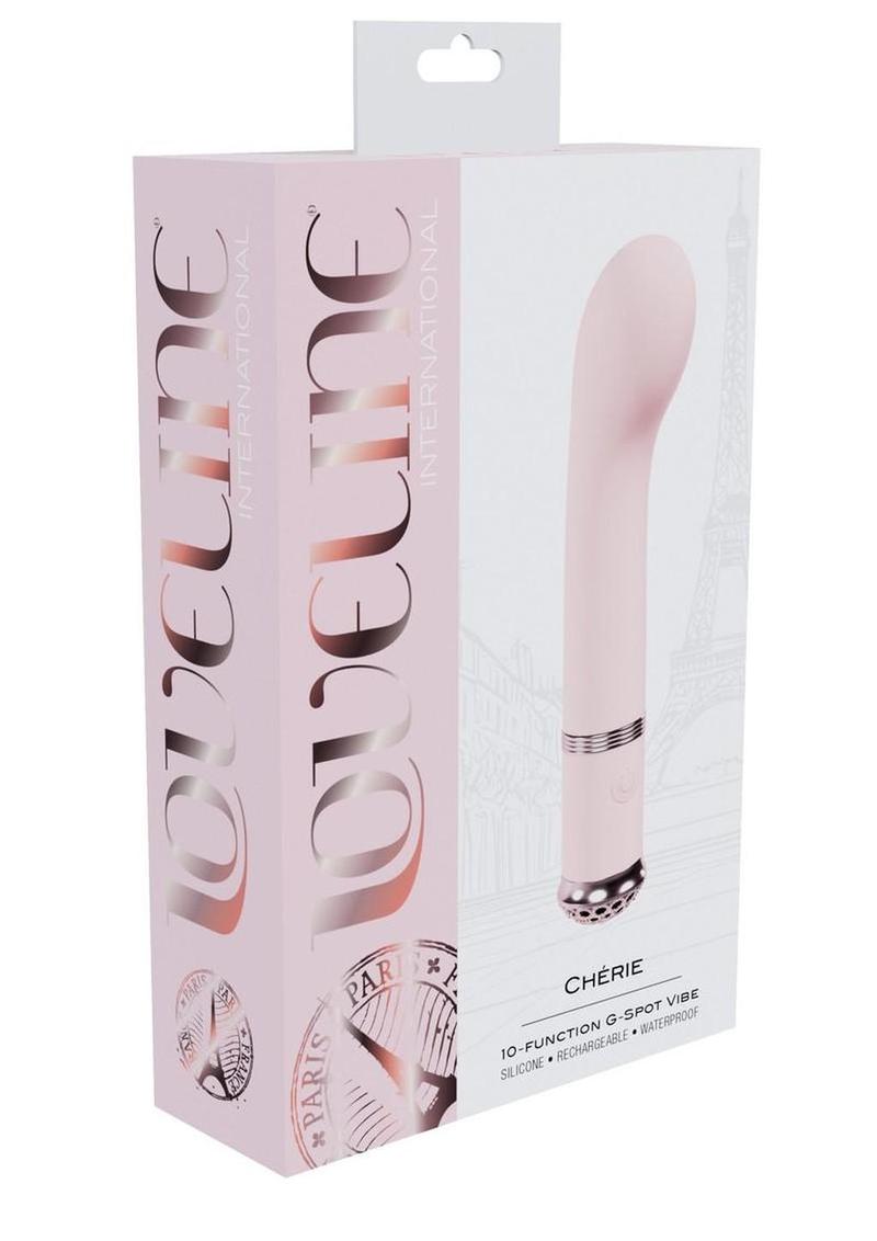 Loveline Cherie 10 Function G-Spot Silicone Rechargeable Vibrator