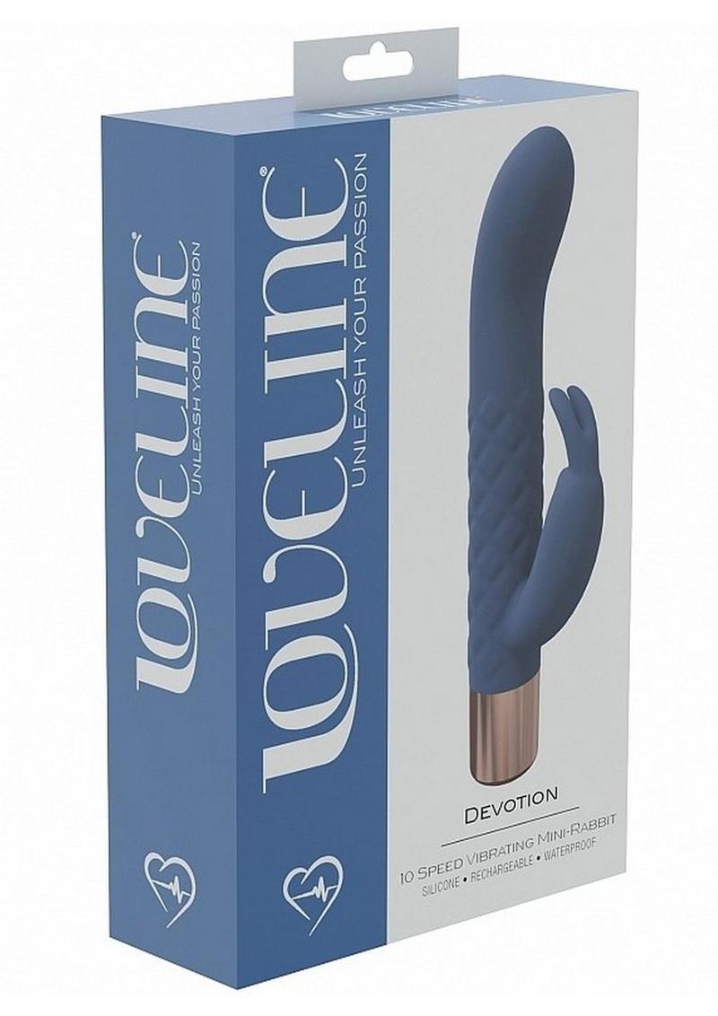 Loveline Devotion Silicone Rechargeable 10 Speed Mini Rabbit