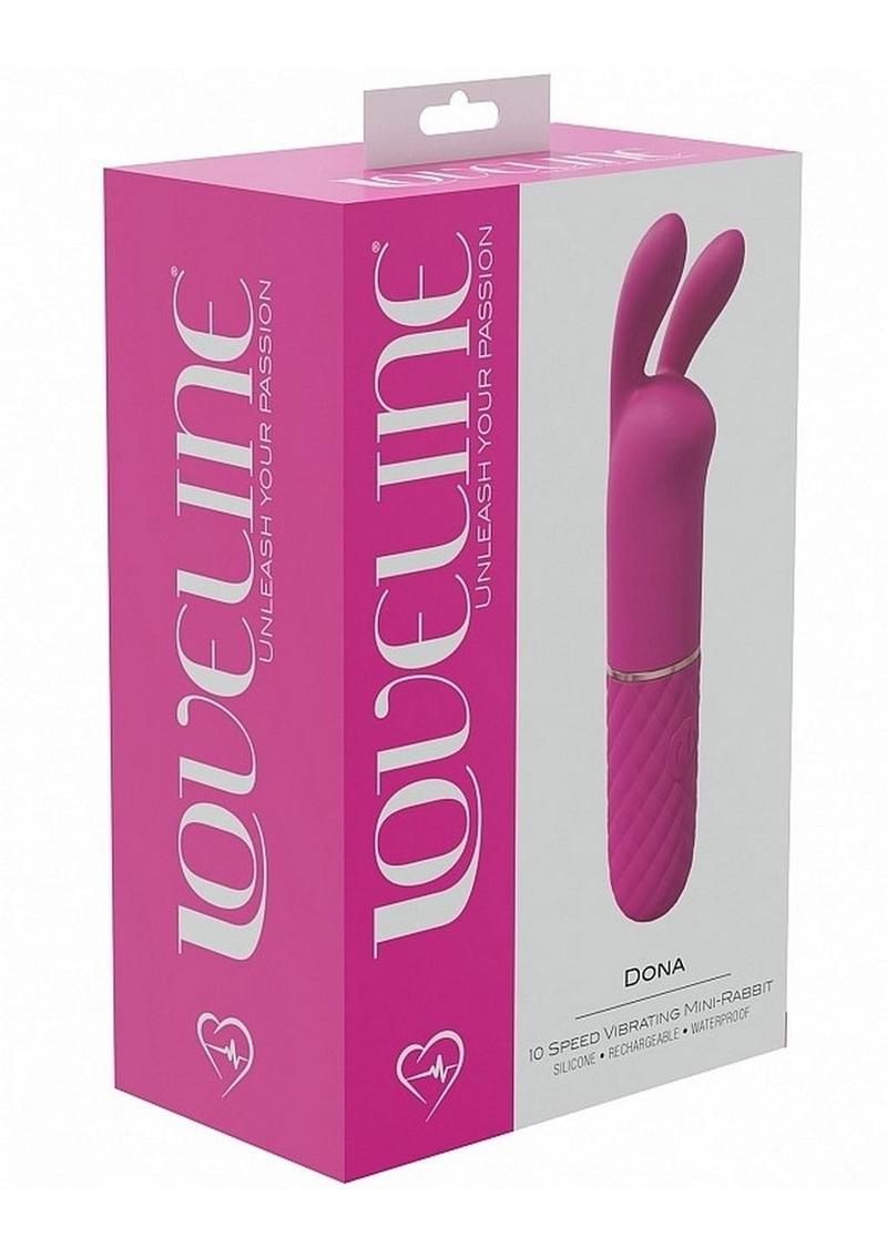 Loveline Dona Mini Rabbit Silicone Rechargeable Vibrator