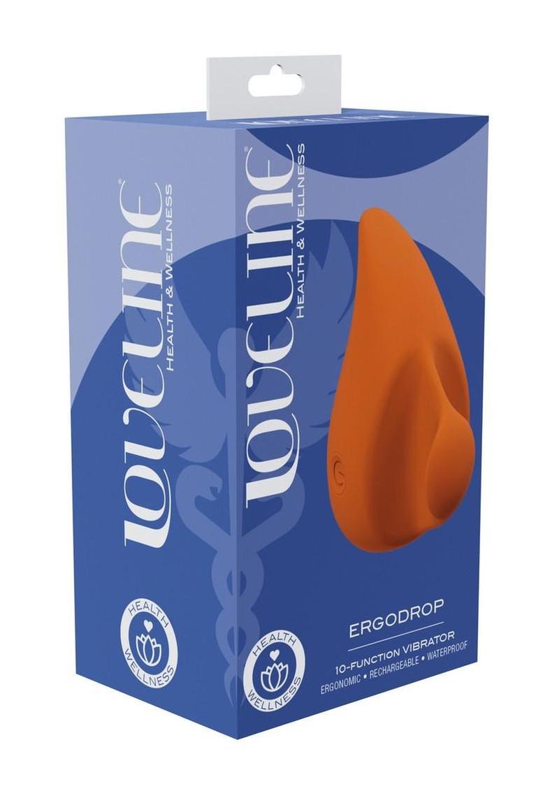 Loveline Ergodrop 10 Function Rechargeable Silicone Vibrator