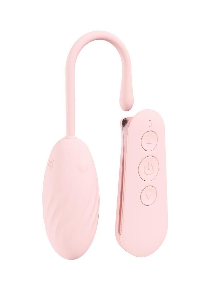 Loveline Felicite 10 Function Silicone Rechargeable Egg Vibe with Remote Control