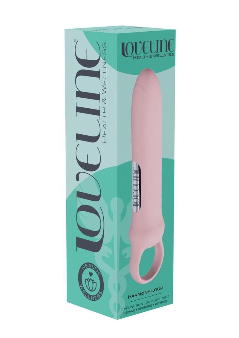 Loveline Harmony Loop Grip 10 Function Rechargeable Silicone Vibrator