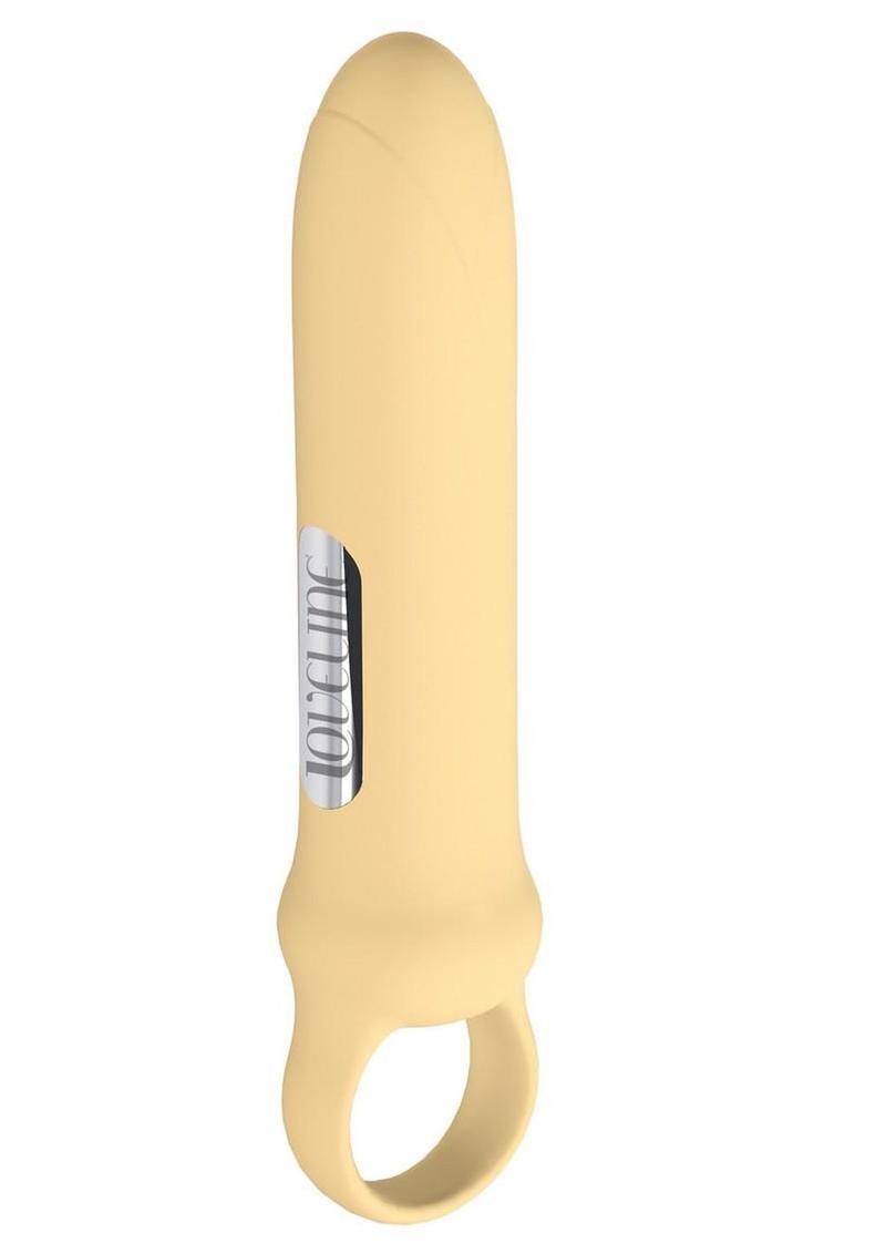 Loveline Harmony Loop Grip Vibe Ergonomic 10 Function Silicone Bullet Massager