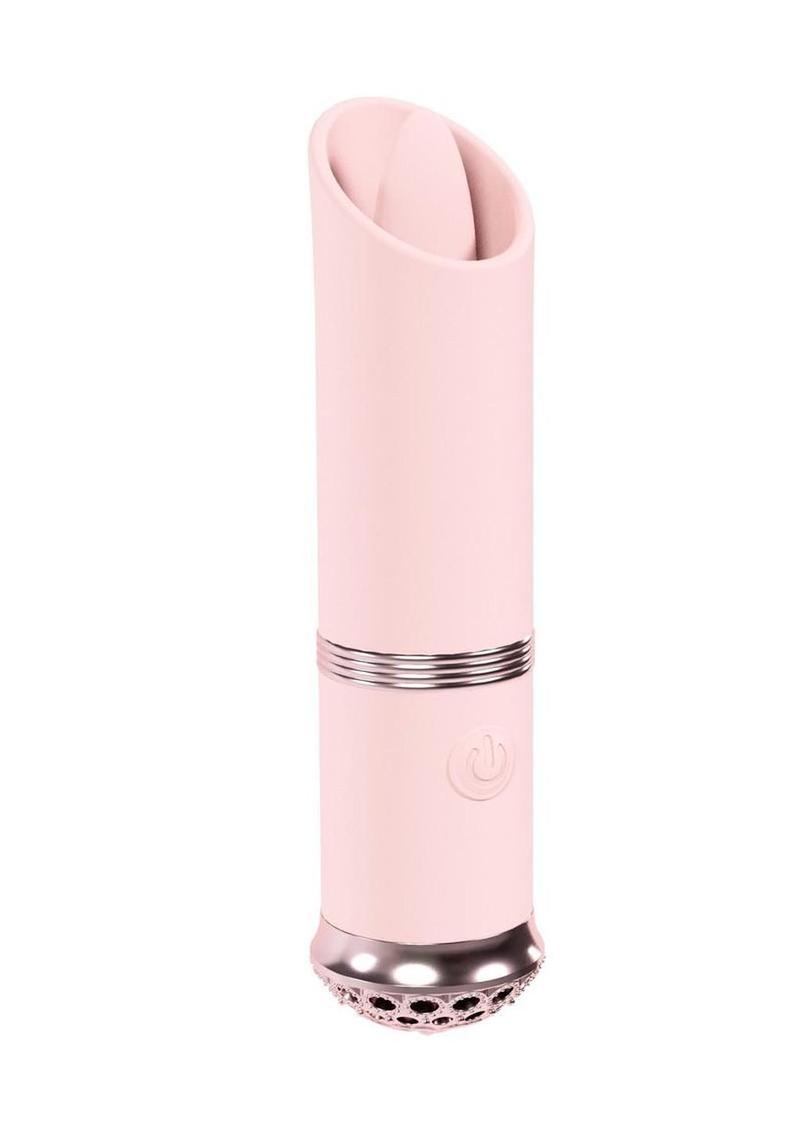 Loveline Luxe Silicone Rechargeable 10 Function Mini Lipstick Vibrator