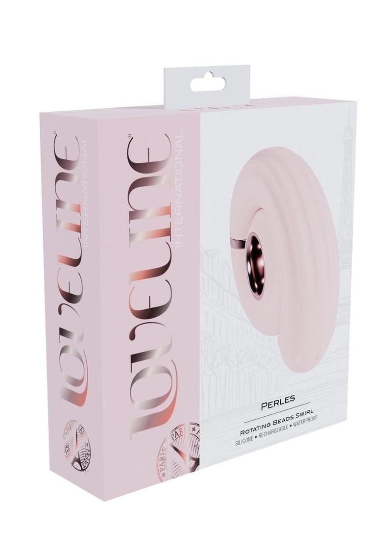 Loveline Perles Rotating Beads Swirl Rechargeable Silicone Vibrator