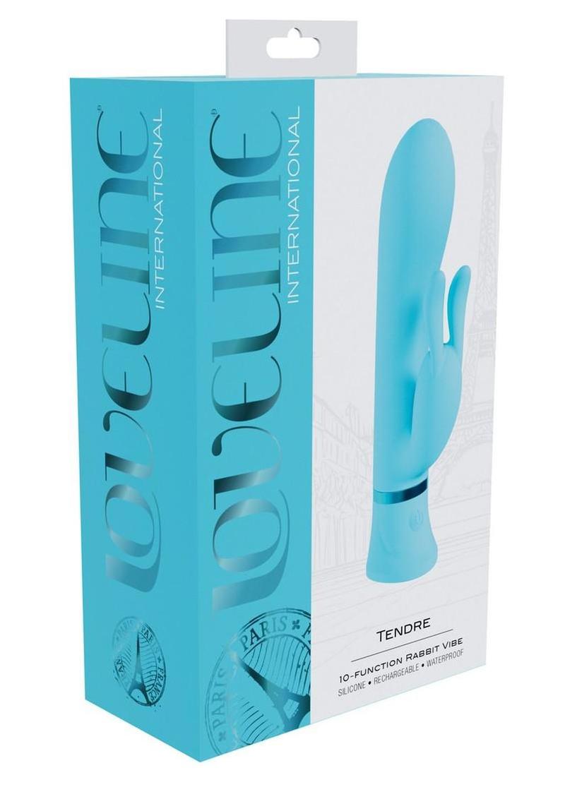 Loveline Tendre 10 Function Rechargeable Silicone Rabbit Vibrator