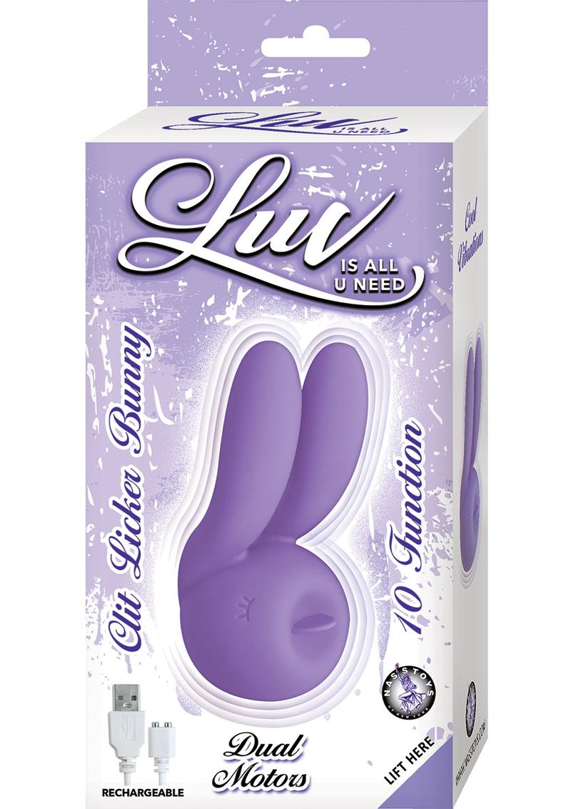 Luv Clit Licker Bunny Rechargeable Silicone Vibrator