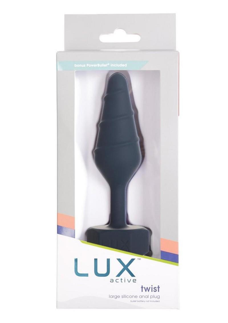 Lux Active Twist Rechargeable Silicone Anal Plug