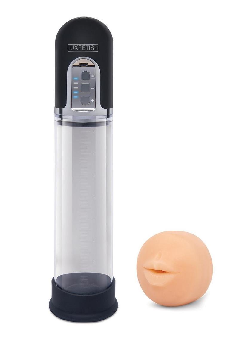 Lux Fetish 2 In 1 Blowjob Auto Sucker and Penis Englarger Pump