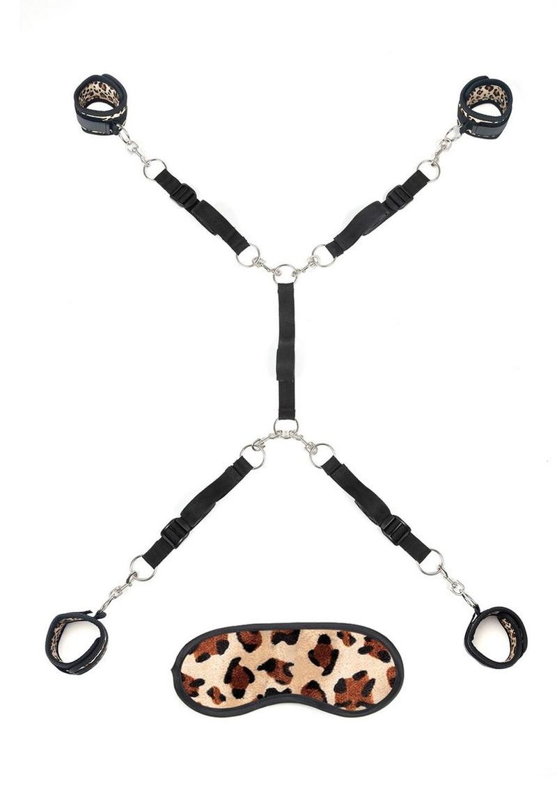 Lux Fetish Bed Spreader Restraint System
