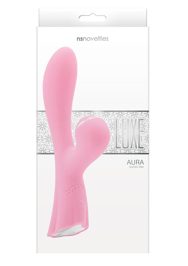 Luxe Aura Rechargeable Silicone Clitoral Stimulator