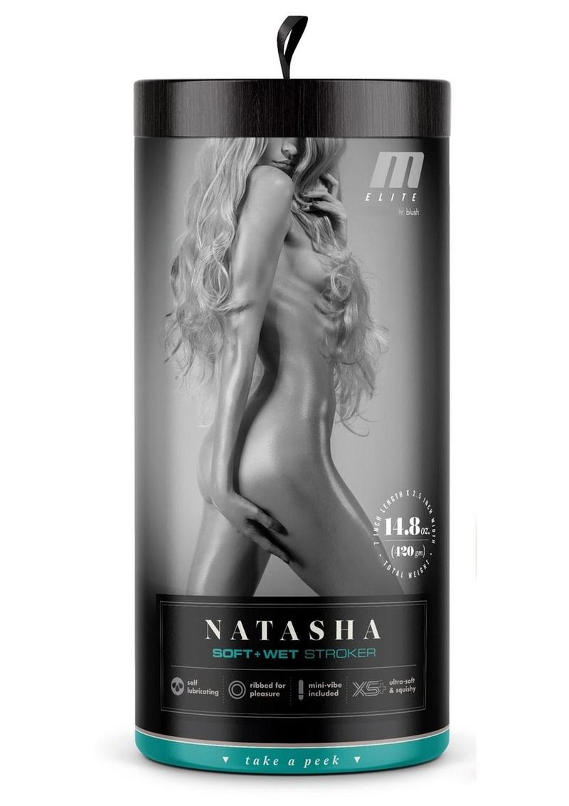 M Elite Soft and Wet Natasha Realstic Vagina Masturbator