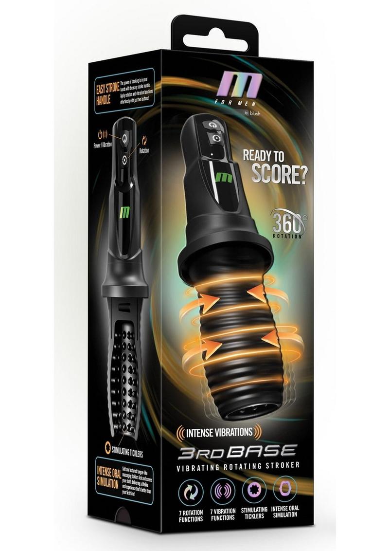 M For Men 3rd Base Rechargeable Masturbator