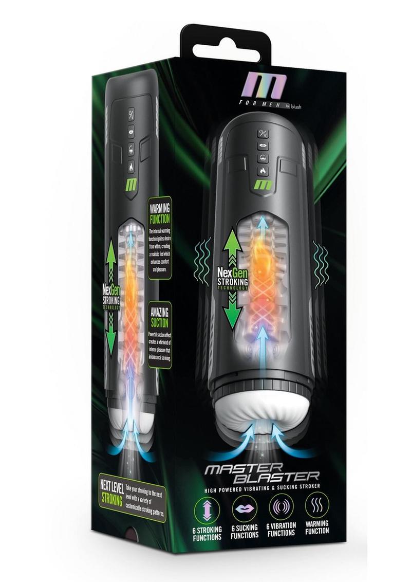 M For Men Master Blaster Rechargeable Masturbator