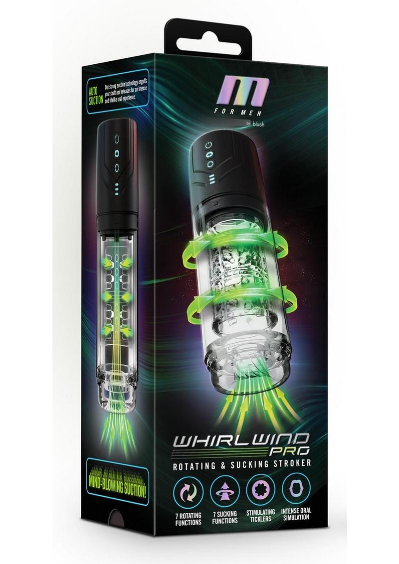 M For Men Whirlwind Pro Rechargeable Masturbator