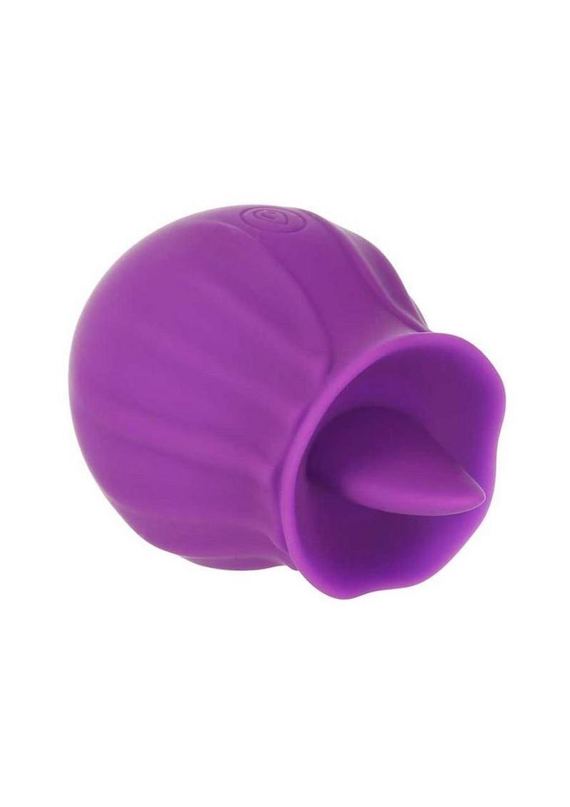 M'lady Flickering Tongue and Vibrating Silicone Rechargeable Clitoral Stimulator