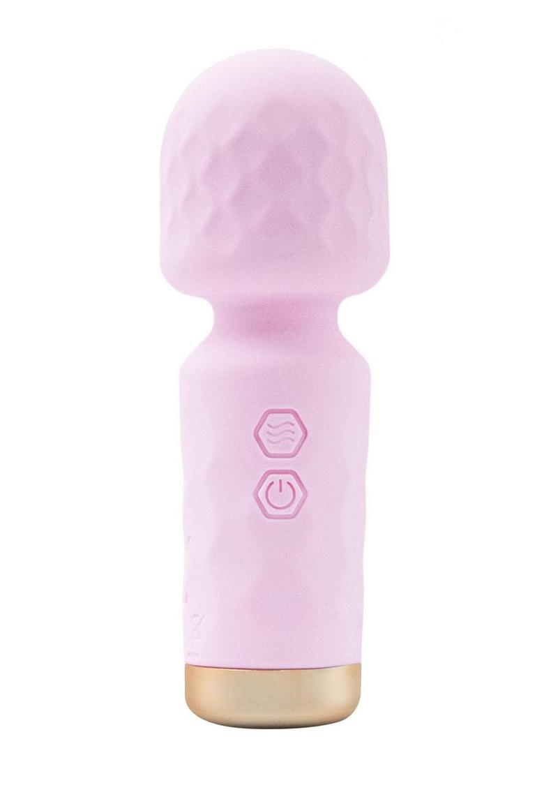 M'lady Rechargeable Silicone Mini Vibrating Wand