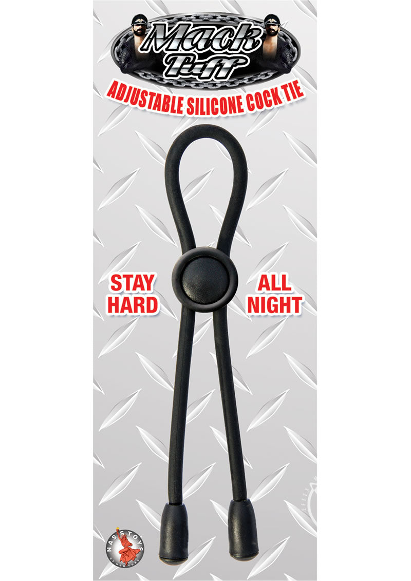 Mack Tuff Adjustable Silicone Cock Tie Cock Ring