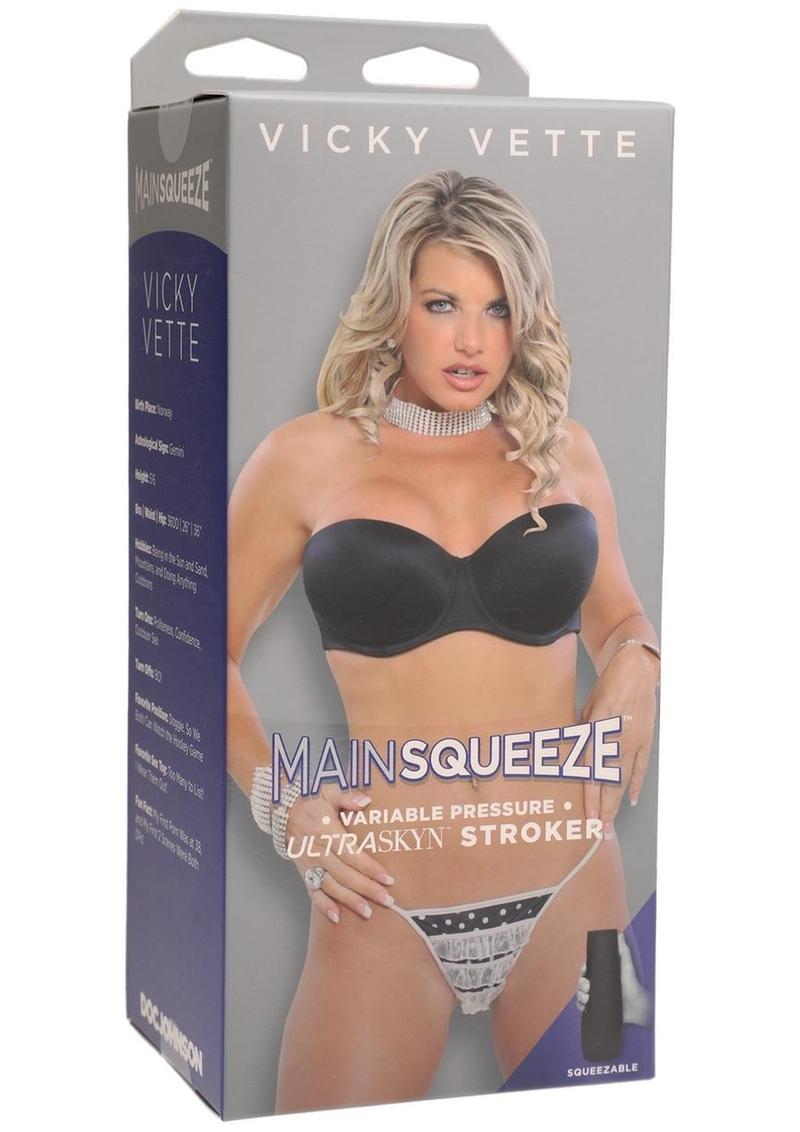 Main Squeeze Vicky Vette Ultraskyn Masturbator - Pussy