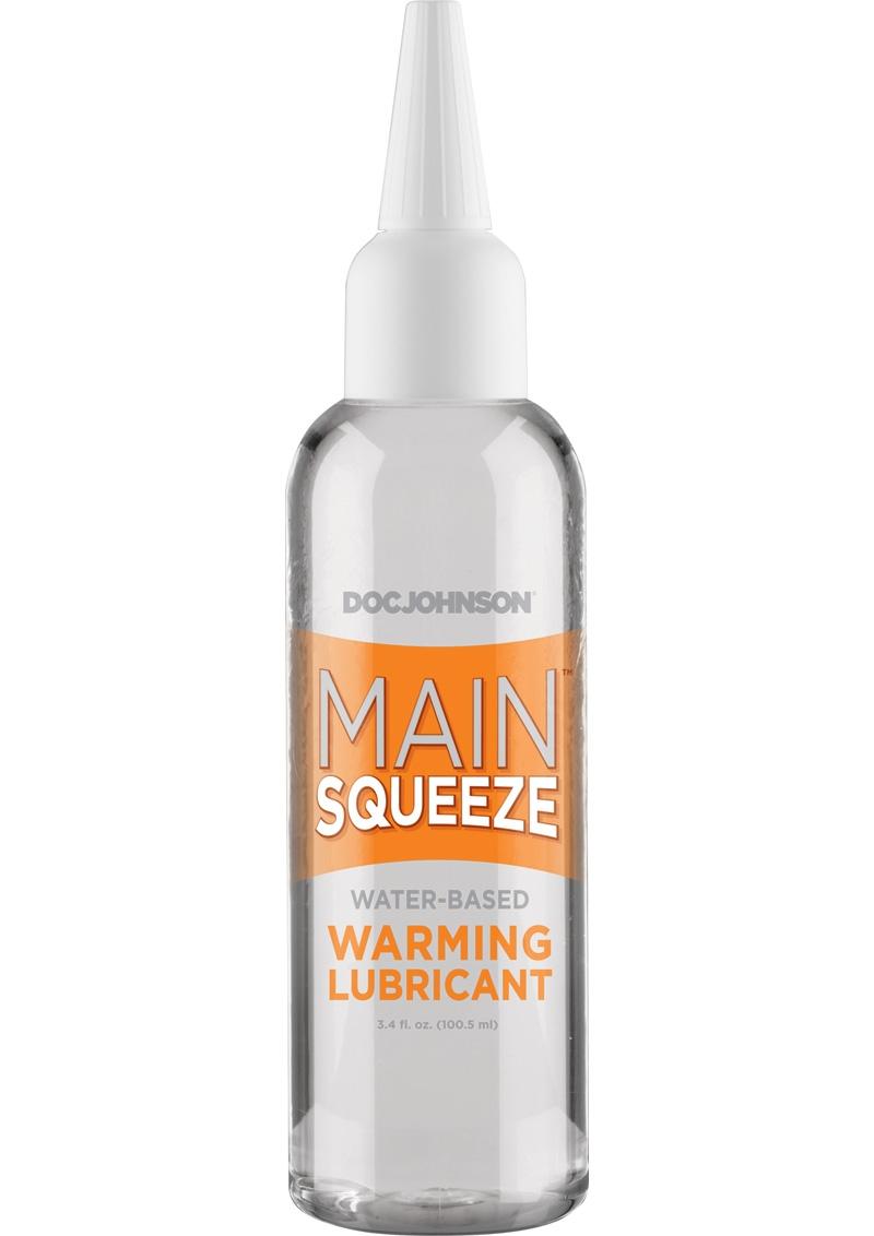 Main Squeeze Warming Water Based Lubricant