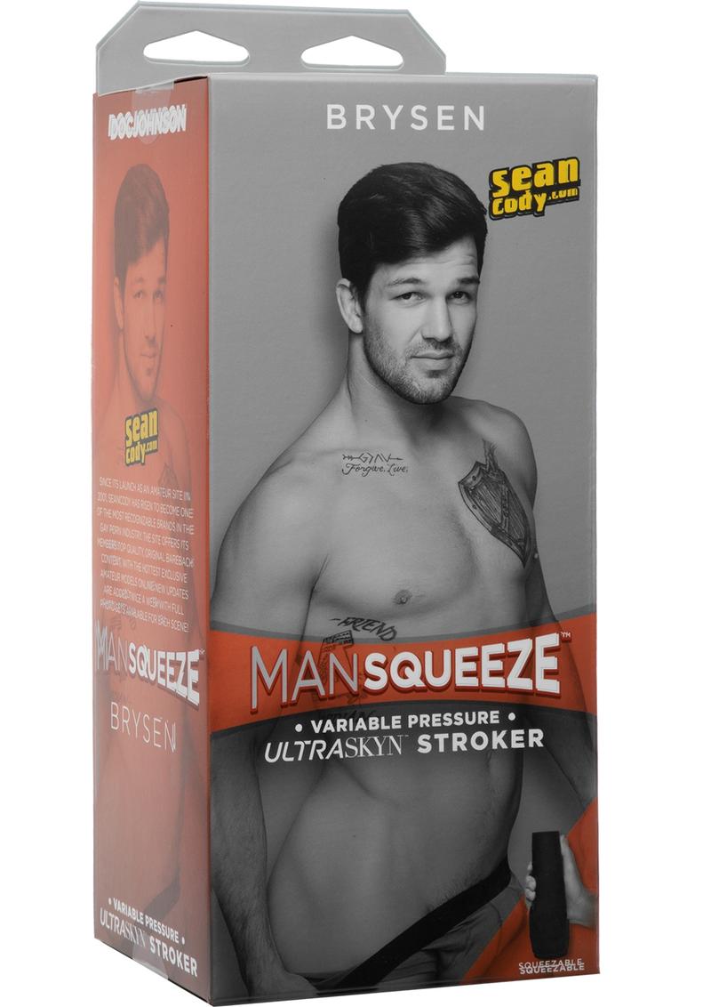 Man Squeeze Brysen Ultraskyn Masturbator - Butt