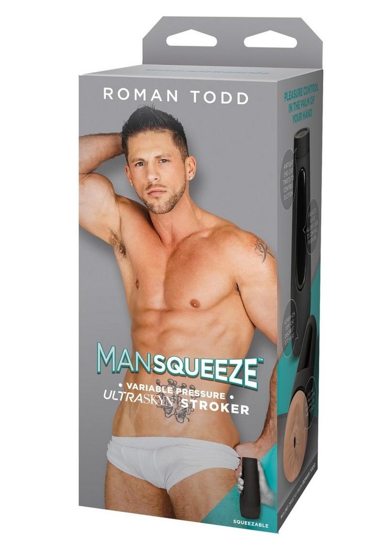 Man Squeeze Roman Todd Ultraskyn Masturbator - Butt