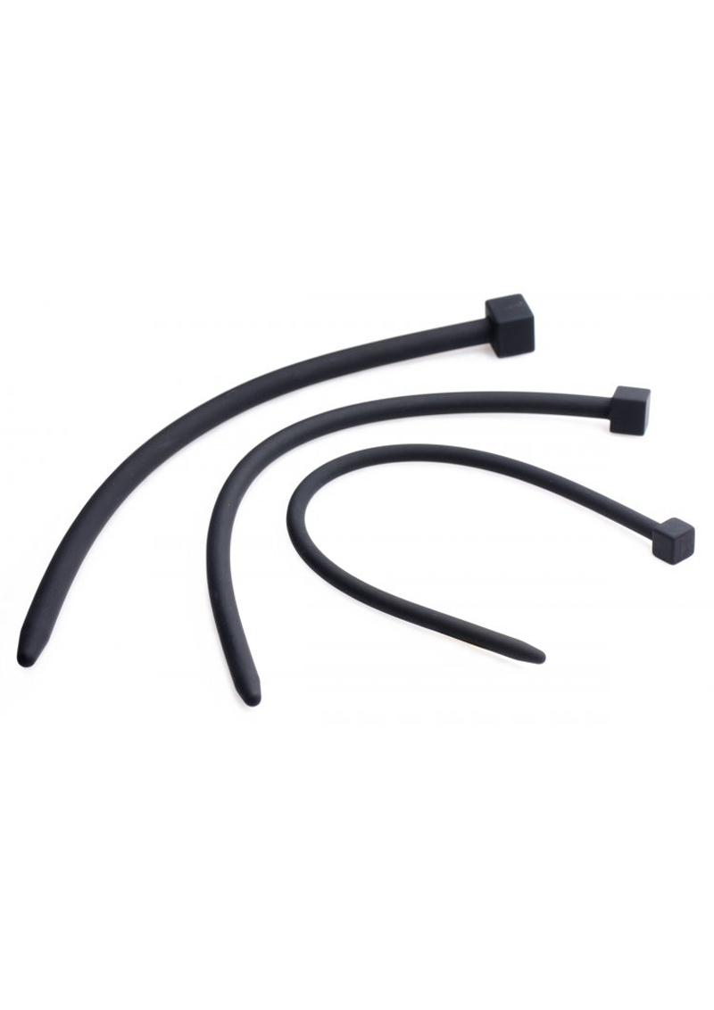 Master Series Bolted Deluxe Silicone Urethral Sounds