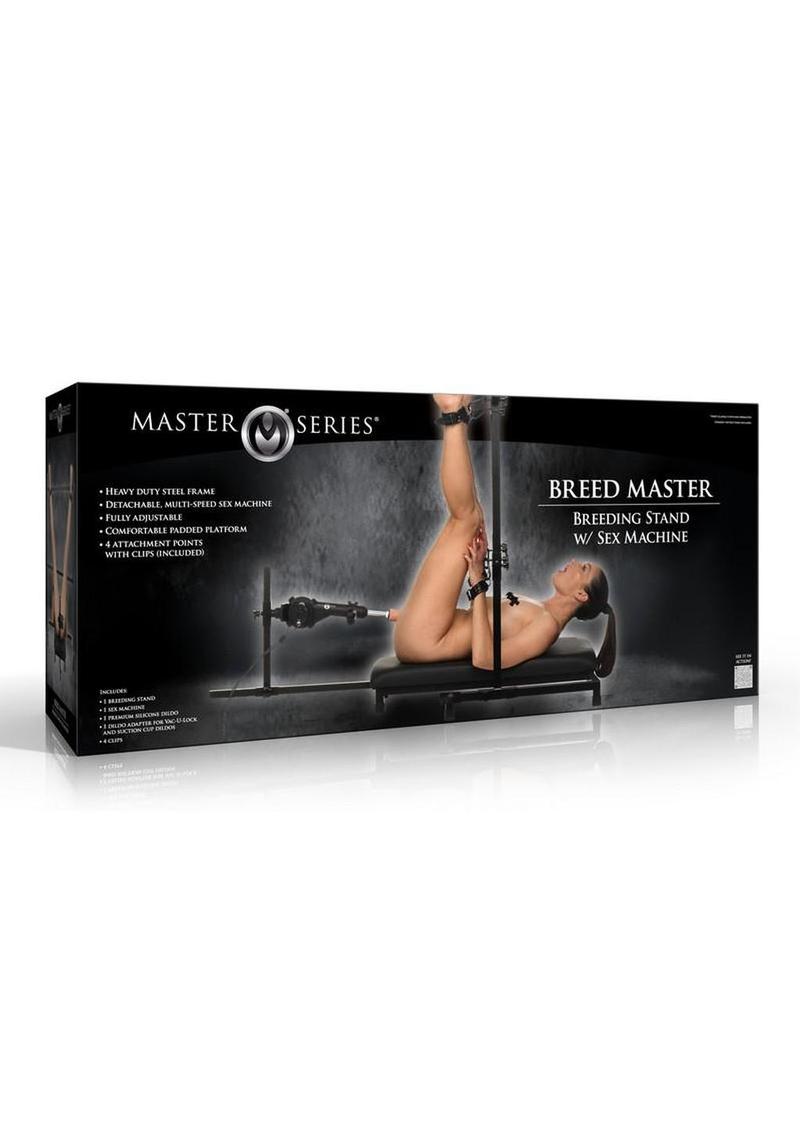 Master Series Breed Master Breeding Stand with Sex Machine