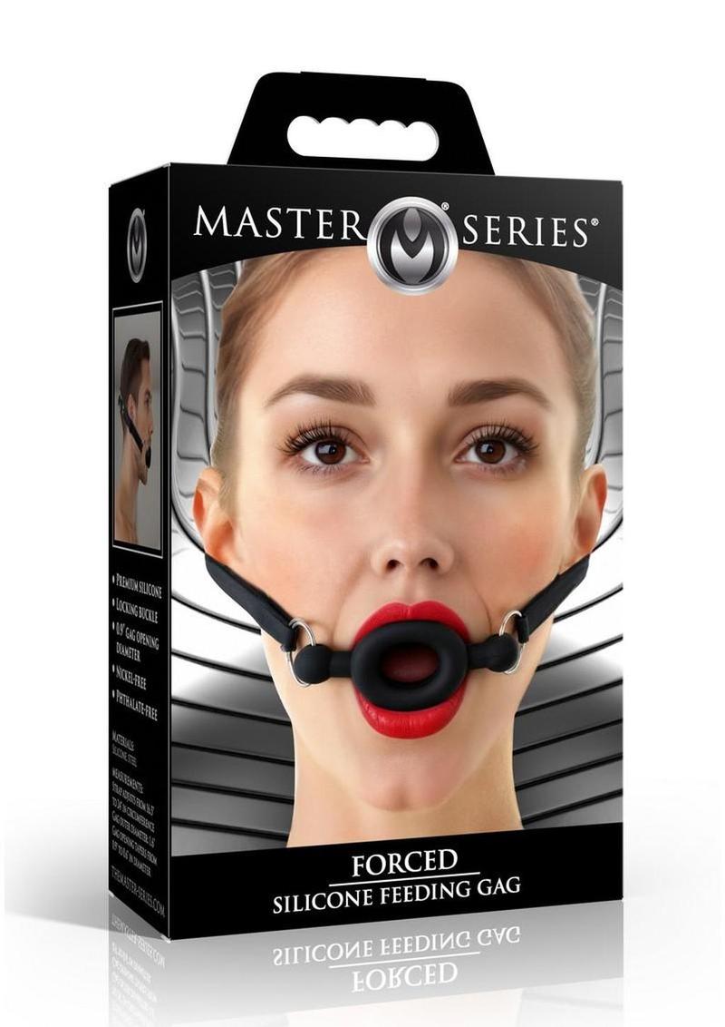 Master Series Forced Silicone Feeding Gag