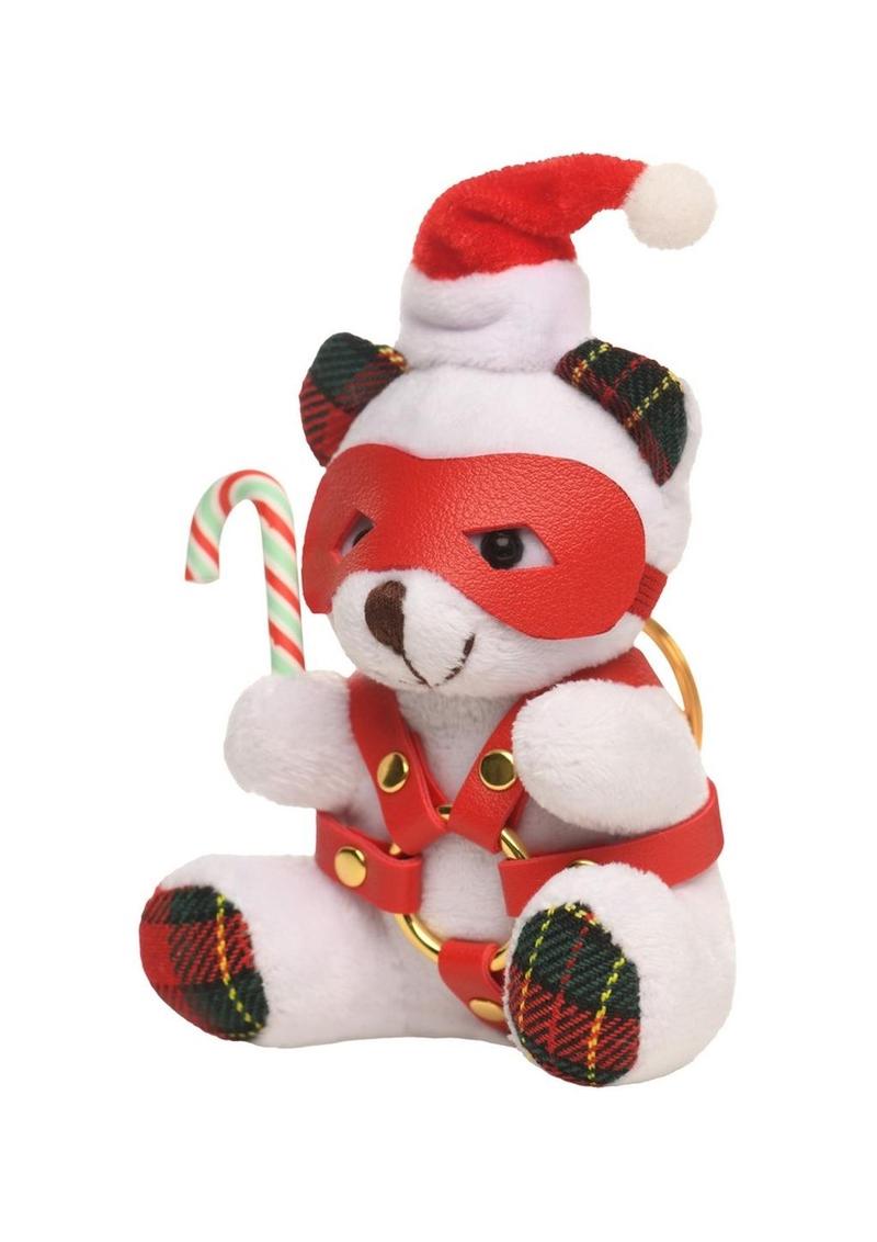 Master Series Holiday Bondage Bear Keychain