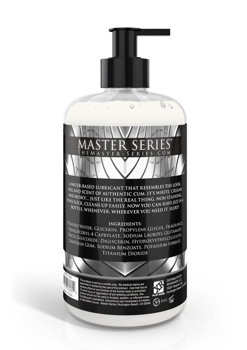 Master Series Jizz Cum Scented Water Based Lubricant