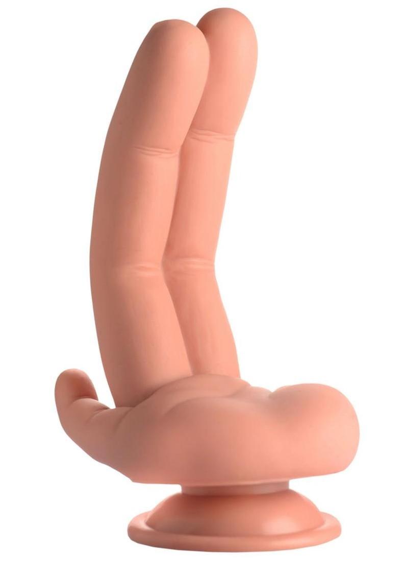 Master Series Mr Fingers Silicone Dildo 7.8iin