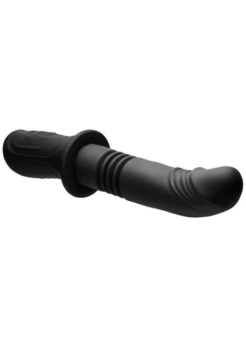 Master Series Power Thrust Rechargeable Thrusting Silicone Vibrator