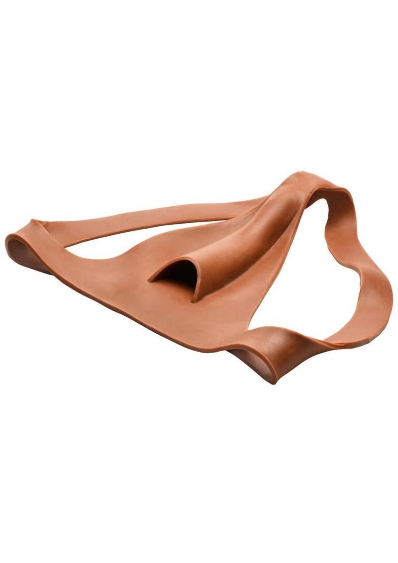 Master Series Pussy Strap Silicone Vagina Jockstrap