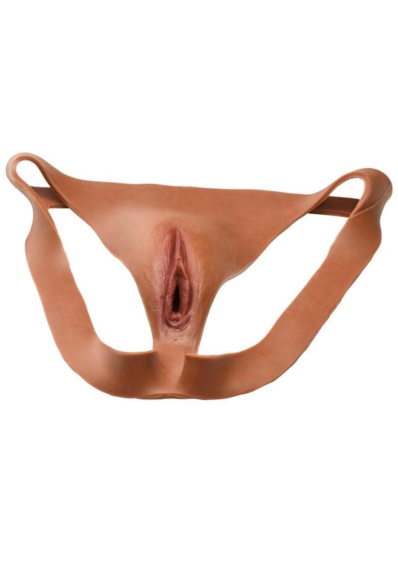 Master Series Pussy Strap Silicone Vagina Jockstrap
