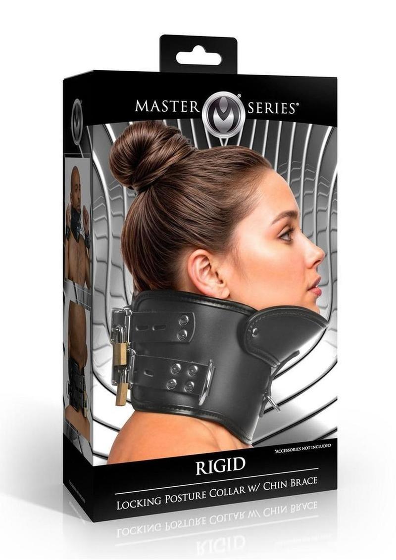 Master Series Rigid Locking Posture Collar with Chin Brace