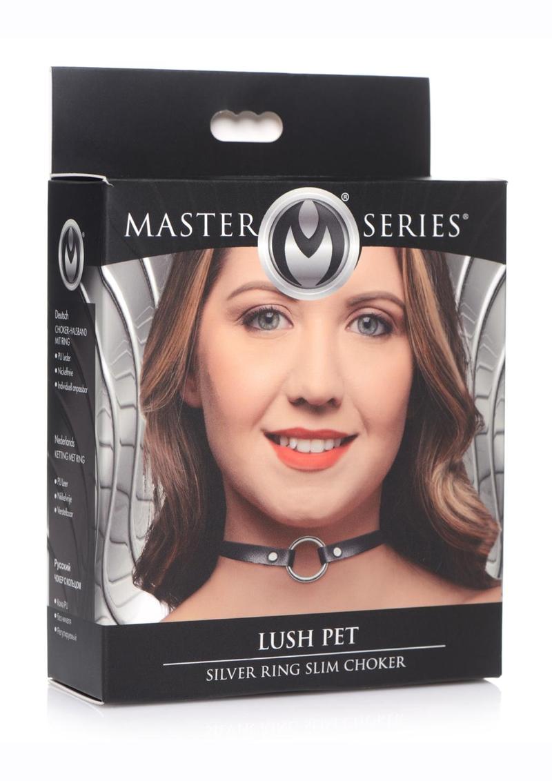 Master Series Silver Ring Slim Choker