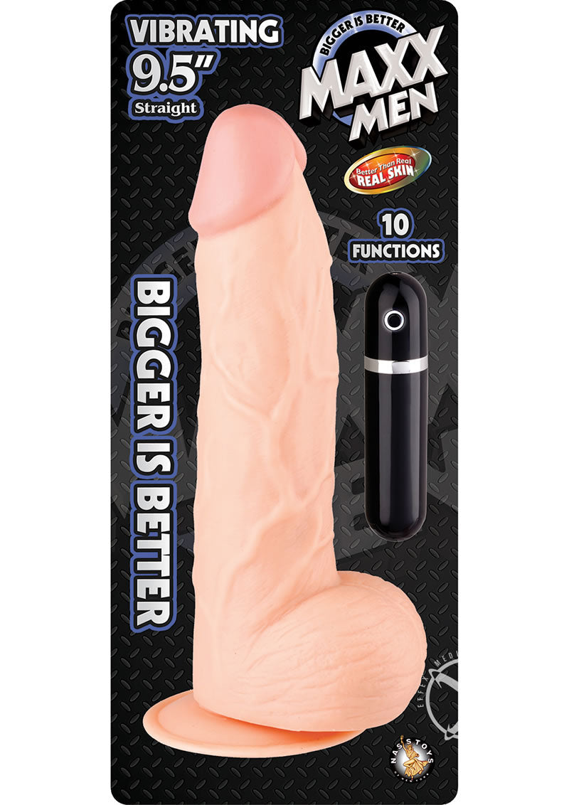 Maxx Men Straight Vibrating Dildo