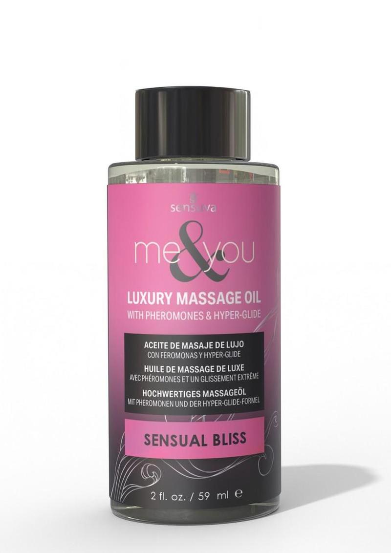 Me and You Pheromone Infused Luxury Massage Oil Sensual Bliss