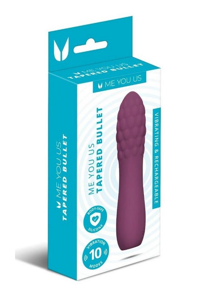 ME YOU US Tapered Bullet Rechargeable Silicone Vibrator